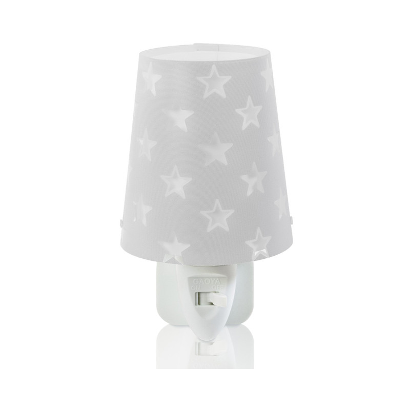 STARS GRAY πρίζας νυκτός LED 0,3W (συμπεριλαμβάνεται)