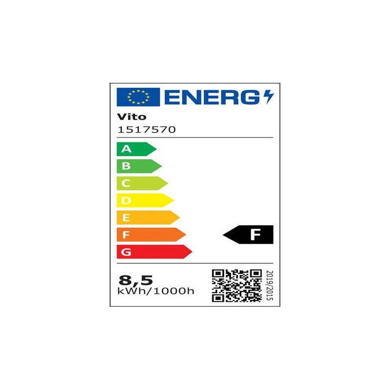 ΛΑΜΠΤΗΡΑΣ LED ADVANCE ΣΦΑΙΡΙΚΟΣ G45 E14 8.5W 730Lm 2700K (ΘΕΡΜΟ ΦΩΣ) 1517570 VITO