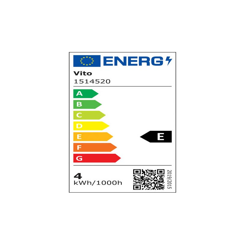 ΛΑΜΠΤΗΡΑΣ LED FILAMENT LEDISONE-2-ΔΙΑΦΑΝΟΣ ΣΦΑΙΡΙΚΟΣ G45 4W 520Lm E14 2700K (ΘΕΡΜΟ ΦΩΣ) 1514520 VITO