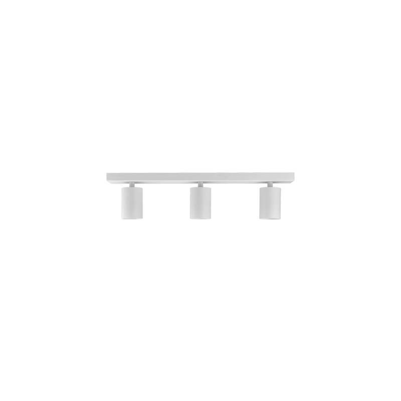 Σπότ οροφής εξωτερικό τριπλό 3xGU10 Φ55x80 λευκό