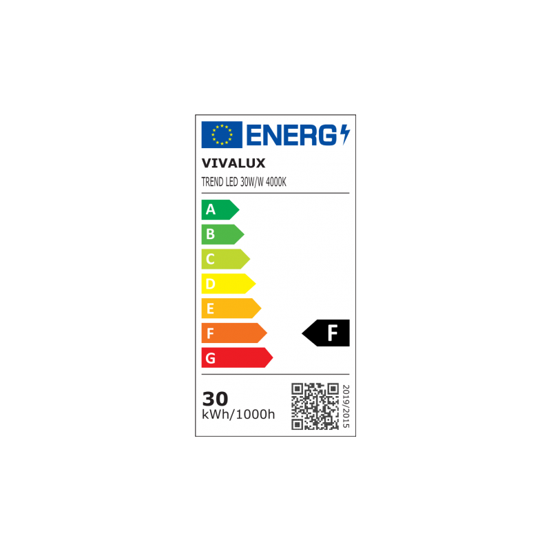 ΠΡΟΒΟΛΕΑΣ LED ΣΤΕΓΑΝΟΣ 30W 4000K (ΦΩΣ ΗΜΕΡΑΣ) 2400Lm 170x150x30mm ΛΕΥΚΟΣ IP65 VIVA