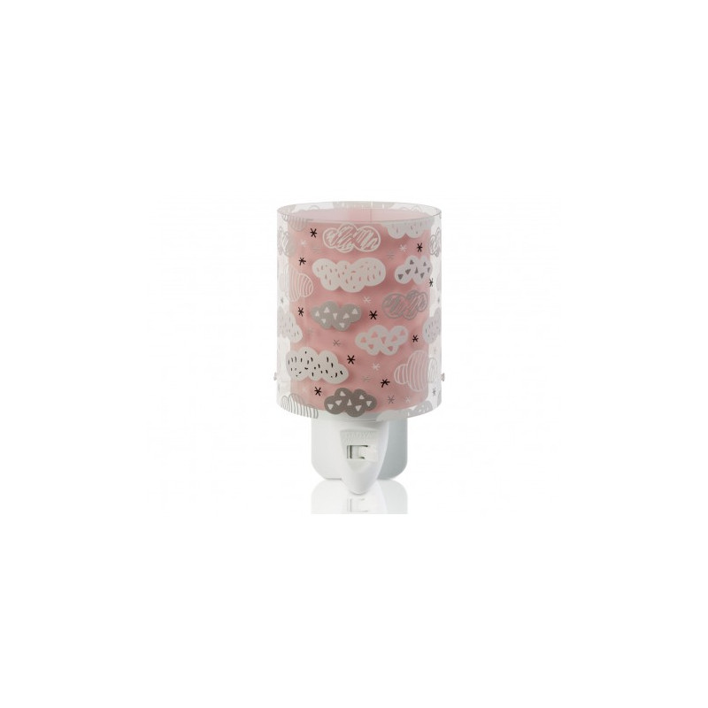 CLOUDS PINK πρίζας νυκτός LED 0,3W (συμπεριλαμβάνεται)