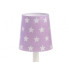 STARS LILAC κομοδίνου 1X40W E14, φωσφορίζοντα μέρη