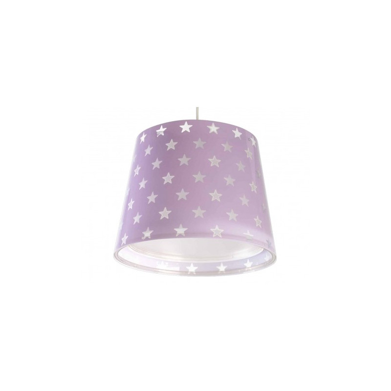 STARS LILAC κρεμαστό οροφής, E27.  Φωσφορίζοντα μέρη