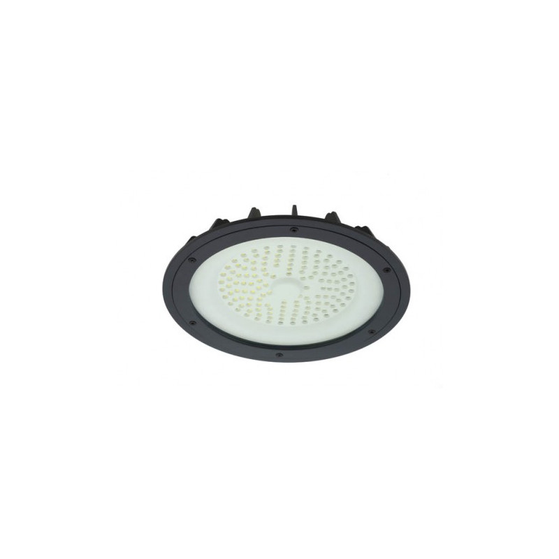 ΚΑΜΠΑΝΑ LED TECHOLED X100 100W 10000Lm 5000K (ΛΕΥΚΟ ΧΡΩΜΑ) IP65 Φ235x85mm ΜΑΥΡΟ ΧΡΩΜΑ 3022400 VITO