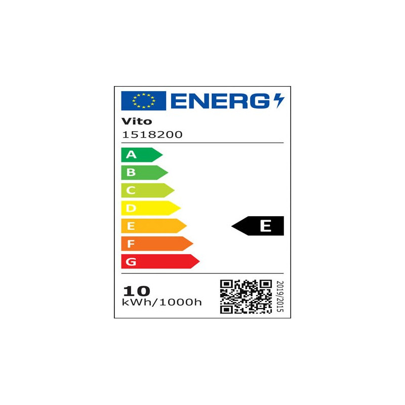 ΛΑΜΠΤΗΡΑΣ LED FILAMENT LEDISONE-2-ΔΙΑΦΑΝΟΣ A60 10W 1110Lm E27 2700K (ΘΕΡΜΟ ΦΩΣ) 1518200 VITO