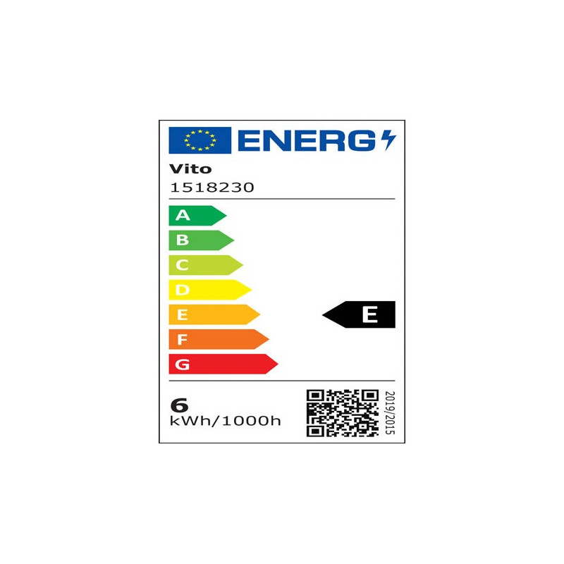 ΛΑΜΠΤΗΡΑΣ LED FILAMENT LEDISONE-2-ΔΙΑΦΑΝΟΣ C35 6W 738Lm E14 4000K (ΦΩΣ ΗΜΕΡΑΣ) 1518230 VITO