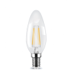 Λάμπα κεράκι LED Filament E14 4W 3000K (ΘΕΡΜΟ) C35 360o 470Lm VIVA