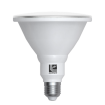 Λάμπα LED PAR38 E27 42VAC 3000K (ΘΕΡΜΟ) IP65 15W 1300Lm