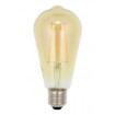 ΛΑΜΠΤΗΡΑΣ LED FILAMENT LEDISONE-RETRO ST64 8W 880Lm E27 2500K (ΘΕΡΜΟ ΦΩΣ) 1513530 VITO