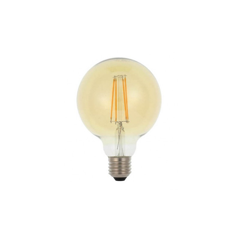 ΛΑΜΠΤΗΡΑΣ LED FILAMENT LEDISONE-RETRO ΓΛΟΜΠΟΣ G125 8W 880Lm E27 2500K (ΘΕΡΜΟ ΦΩΣ) 1513550 VITO