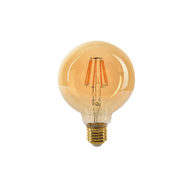 ΛΑΜΠΤΗΡΑΣ LED FILAMENT LEDISONE-RETRO ΓΛΟΜΠΟΣ G95 E27 8W 880Lm DIMMABLE 2500K (ΘΕΡΜΟ ΦΩΣ) 1513900 VITO