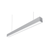 Γραμμικό φωτιστικό LED 115W 4000K (ΦΩΣ ΗΜΕΡΑΣ) 450cm INOX MAT 15985Lm