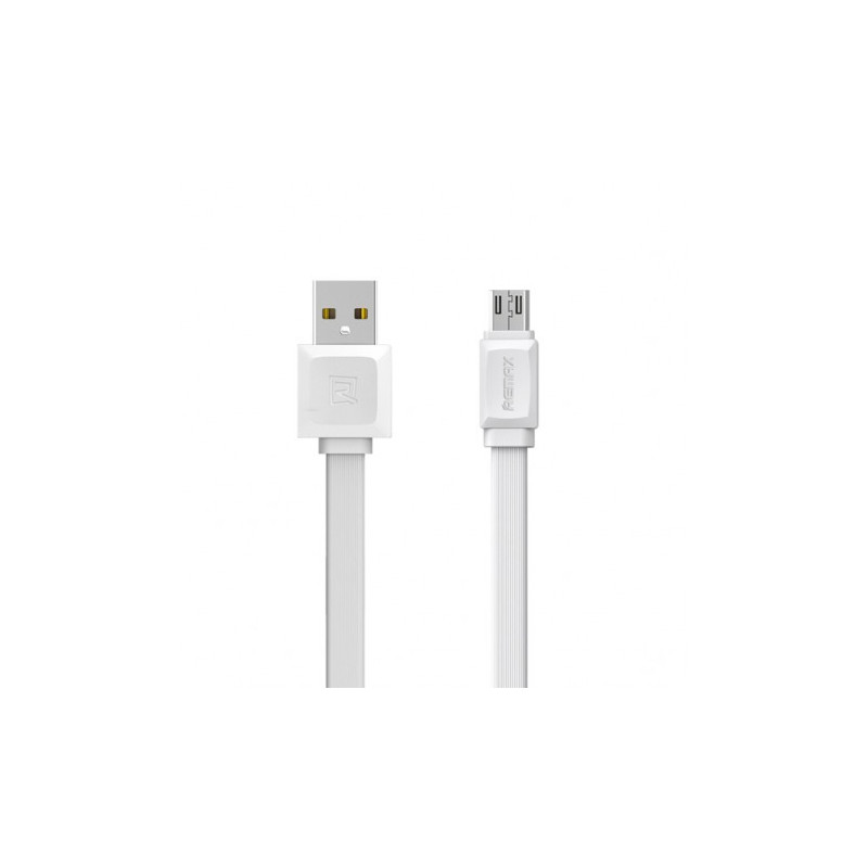 Καλώδιο δεδομένων Fast Charge Pro 2.4A Micro USB 1m Λευκό 14126 RC-129m REMAX