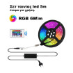 Σετ 5m Ταινία LED 6W/m RGB 260lm/m με τροφοδοτικό 36W και controller 72W IP20 12V