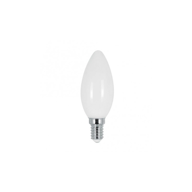 ΛΑΜΠΤΗΡΑΣ LED FILAMENT ΚΕΡΑΚΙ ΟΠΑΛ E14 4W 3000K (ΘΕΡΜΟ) 400Lm C35 220V VIVA