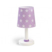 STARS LILAC κομοδίνου 1X40W E14, φωσφορίζοντα μέρη