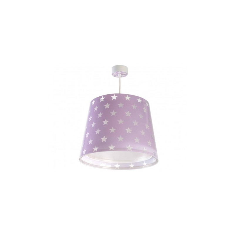 STARS LILAC κρεμαστό οροφής, E27.  Φωσφορίζοντα μέρη