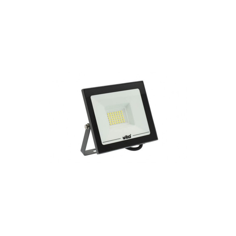 ΠΡΟΒΟΛΕΑΣ LED INDUS GEN3 30W 2850Lm 4000K (ΦΩΣ ΗΜΕΡΑΣ) IP65 ΑΝΘΡΑΚΙ 3022130 VITO