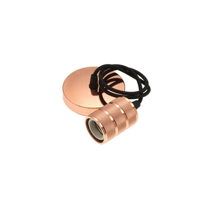 ΑΝΑΡΤΗΣΗ ΜΕ ΚΑΛΩΔΙΟ 1Μ ESTELLE-D119G E27 ΡΟΖ ΧΡΥΣΟ 7320220 VITO
