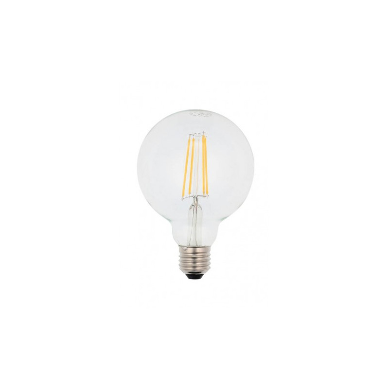 ΛΑΜΠΤΗΡΑΣ LED FILAMENT LEDISONE-2-ΔΙΑΦΑΝΟΣ ΓΛΟΜΠΟΣ G95 8W 976Lm E27 2700K (ΘΕΡΜΟ ΦΩΣ) 1514610 VITO