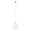 ΚΡΕΜΑΣΤΟ ΦΩΤΙΣΤΙΚΟ E27 1x13W led max  PAINTED GOLD / graduately WHITE GLASS BERRY 01-2268 REDO