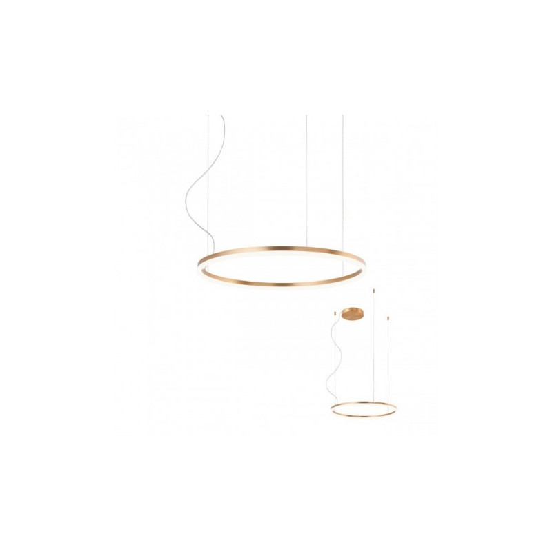 ΚΡΕΜΑΣΤΟ ΦΩΤΙΣΤΙΚΟ LED 42W 4000K (ΦΩΣ ΗΜΕΡΑΣ) 3755lm TRIAC BRONZE ORBIT 01-1913-TRIAC REDO